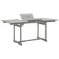 vidaXL Mesa de comedor jardín madera maciza acacia (120-170)x80x75 cm vidaXL Mesa de comedor jardín madera maciza acacia (120-170)x80x75 cm