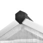 vidaXL Invernadero de aluminio reforzado con marco base 4,6 m² vidaXL Invernadero de aluminio reforzado con marco base 4,6 m²
