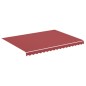 vidaXL Tela de repuesto para toldo rojo burdeos 4x3 m vidaXL Tela de repuesto para toldo rojo burdeos 4x3 m