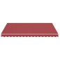 vidaXL Tela de repuesto para toldo rojo burdeos 4x3 m vidaXL Tela de repuesto para toldo rojo burdeos 4x3 m