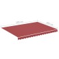 vidaXL Tela de repuesto para toldo rojo burdeos 4x3 m vidaXL Tela de repuesto para toldo rojo burdeos 4x3 m