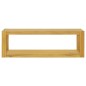 vidaXL Armario de baño de pared madera maciza de teca 110x45x35 cm vidaXL Armario de baño de pared madera maciza de teca 110x45x35 cm
