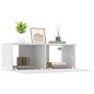 vidaXL Muebles para TV 2 uds madera contrachapada blanco 80x30x30 cm vidaXL Muebles para TV 2 uds madera contrachapada blanco 80x30x30 cm