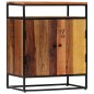 vidaXL Aparador de madera maciza reciclada y acero 60x35x76 cm