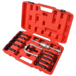 vidaXL Conjunto de extractor de rodamientos 16 unidades
