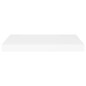 vidaXL Estantes flotantes de pared 2 uds MDF blanco 60x23,5x3,8 cm vidaXL Estantes flotantes de pared 2 uds MDF blanco 60x23,5x3,8 cm