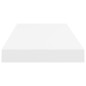 vidaXL Estantes flotantes de pared 2 uds MDF blanco 60x23,5x3,8 cm vidaXL Estantes flotantes de pared 2 uds MDF blanco 60x23,5x3,8 cm