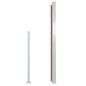 vidaXL Toldo lateral retráctil 160x500 cm rojo