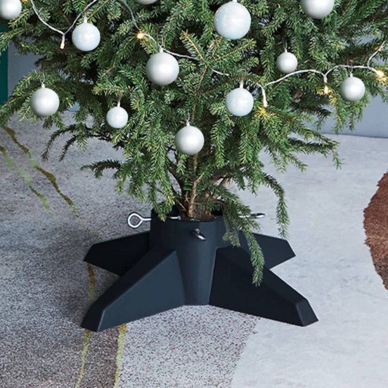 vidaXL Soporte para árbol de Navidad verde 55,5x55,5x15 cm vidaXL Soporte para árbol de Navidad verde 55,5x55,5x15 cm