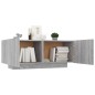vidaXL Mueble de TV madera contrachapada gris Sonoma 100x35x40 cm vidaXL Mueble de TV madera contrachapada gris Sonoma 100x35x40 cm