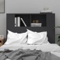 vidaXL Mueble cabecero negro 100x18,5x104,5 cm vidaXL Mueble cabecero negro 100x18,5x104,5 cm
