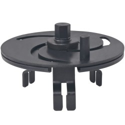 vidaXL Llave para tapa de tanque de combustible 3 garras 89-170mm
