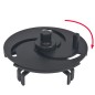 vidaXL Llave para tapa de tanque de combustible 3 garras 89-170mm