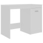 vidaXL Escritorio de madera contrachapada blanco 100x50x76 cm vidaXL Escritorio de madera contrachapada blanco 100x50x76 cm