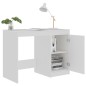 vidaXL Escritorio de madera contrachapada blanco 100x50x76 cm vidaXL Escritorio de madera contrachapada blanco 100x50x76 cm