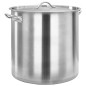 vidaXL Olla de acero inoxidable 50 L 40x40 cm
