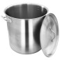 vidaXL Olla de acero inoxidable 50 L 40x40 cm