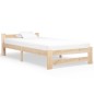 vidaXL Estructura de cama de madera maciza de pino 100x200 cm vidaXL Estructura de cama de madera maciza de pino 100x200 cm