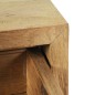 vidaXL Mesita de noche madera de teca maciza 40x30x50 cm vidaXL Mesita de noche madera de teca maciza 40x30x50 cm