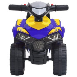 vidaXL Quad correpasillos infantil Good Year azul