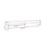 vidaXL Soporte de monitor madera maciza de pino 100x24x13 cm vidaXL Soporte de monitor madera maciza de pino 100x24x13 cm