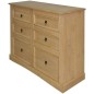 vidaXL Aparador gama Corona de pino mexicano 110x43x81 cm vidaXL Aparador gama Corona de pino mexicano 110x43x81 cm