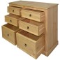 vidaXL Aparador gama Corona de pino mexicano 110x43x81 cm vidaXL Aparador gama Corona de pino mexicano 110x43x81 cm
