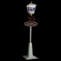 vidaXL Farola de Navidad con Papá Noel y LED 180 cm vidaXL Farola de Navidad con Papá Noel y LED 180 cm