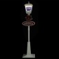 vidaXL Farola de Navidad con Papá Noel y LED 180 cm vidaXL Farola de Navidad con Papá Noel y LED 180 cm