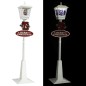 vidaXL Farola de Navidad con Papá Noel y LED 180 cm vidaXL Farola de Navidad con Papá Noel y LED 180 cm