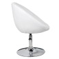 vidaXL Taburete de bar cuero sintético blanco vidaXL Taburete de bar cuero sintético blanco