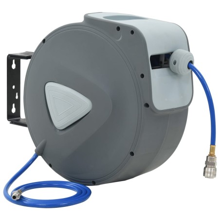 vidaXL Carrete de manguera de aire automático de 1/4" 30 m