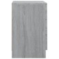 vidaXL Mesitas de noche 2 uds madera gris Sonoma 38x35x56 cm vidaXL Mesitas de noche 2 uds madera gris Sonoma 38x35x56 cm