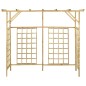 vidaXL Pérgola de jardín para 3 cubos de basura madera pino impregnada vidaXL Pérgola de jardín para 3 cubos de basura madera pino impregnada