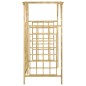 vidaXL Pérgola de jardín para 3 cubos de basura madera pino impregnada vidaXL Pérgola de jardín para 3 cubos de basura madera pino impregnada