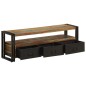vidaXL Mueble para TV de madera maciza reciclada 120x30x40 cm