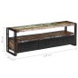 vidaXL Mueble para TV de madera maciza reciclada 120x30x40 cm
