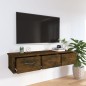 vidaXL Armario pared madera contrachapada roble ahumado 88x26x18,5 cm vidaXL Armario pared madera contrachapada roble ahumado 88x26x18,5 cm