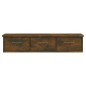 vidaXL Armario pared madera contrachapada roble ahumado 88x26x18,5 cm vidaXL Armario pared madera contrachapada roble ahumado 88x26x18,5 cm