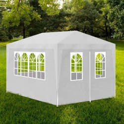 vidaXL Carpa para fiestas blanco 3x4 m