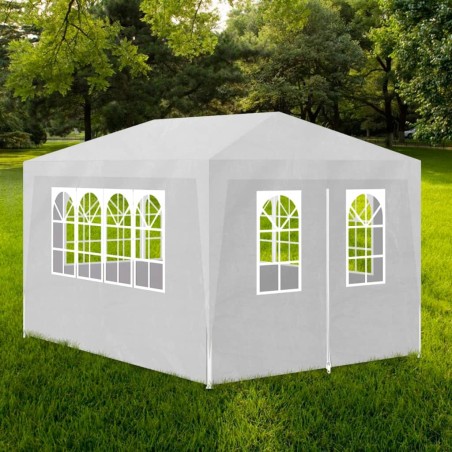 vidaXL Carpa para fiestas blanco 3x4 m