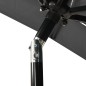 vidaXL Sombrilla de 3 niveles con poste de aluminio antracita 2x2 m vidaXL Sombrilla de 3 niveles con poste de aluminio antracita 2x2 m