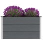 vidaXL Arriate de WPC gris 100x50x54 cm vidaXL Arriate de WPC gris 100x50x54 cm