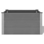 vidaXL Arriate de WPC gris 100x50x54 cm vidaXL Arriate de WPC gris 100x50x54 cm