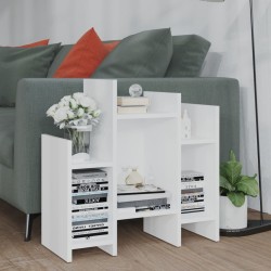 vidaXL Armario auxiliar de madera contrachapada blanco 60x26x60 cm