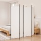 vidaXL Biombo divisor de 4 paneles de tela blanco 200x200 cm vidaXL Biombo divisor de 4 paneles de tela blanco 200x200 cm