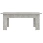 vidaXL Mesa de centro madera contrachapada gris hormigón 100x60x42 cm vidaXL Mesa de centro madera contrachapada gris hormigón 100x60x42 cm