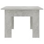 vidaXL Mesa de centro madera contrachapada gris hormigón 100x60x42 cm vidaXL Mesa de centro madera contrachapada gris hormigón 100x60x42 cm