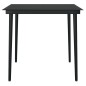 vidaXL Set comedor de jardín 3 pzas y cojines ratán sintético y vidrio vidaXL Set comedor de jardín 3 pzas y cojines ratán sintético y vidrio