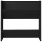 vidaXL Zapateros de pared 4 uds madera contrachapada negro 60x18x60 cm vidaXL Zapateros de pared 4 uds madera contrachapada negro 60x18x60 cm